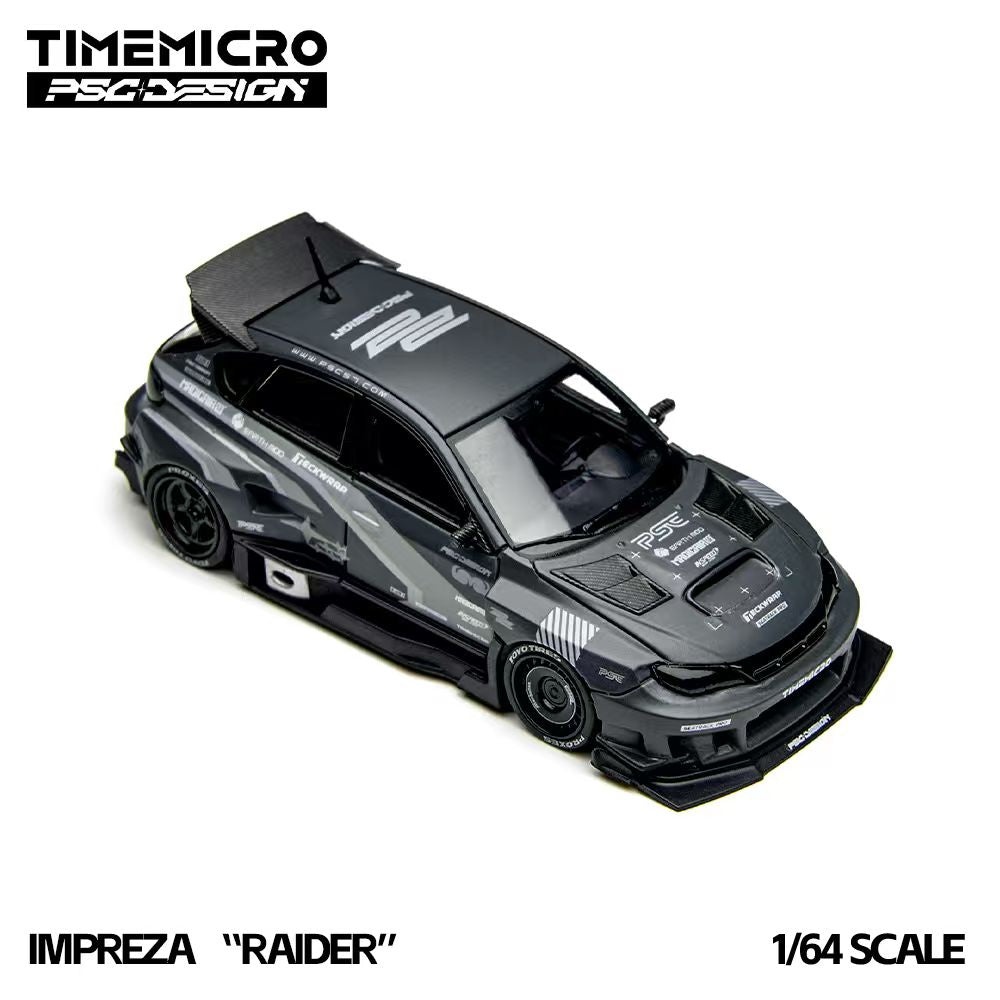 [Preorder] TimeMicro x PSC Design 1:64 Subaru Impreza "Raid" TM648301