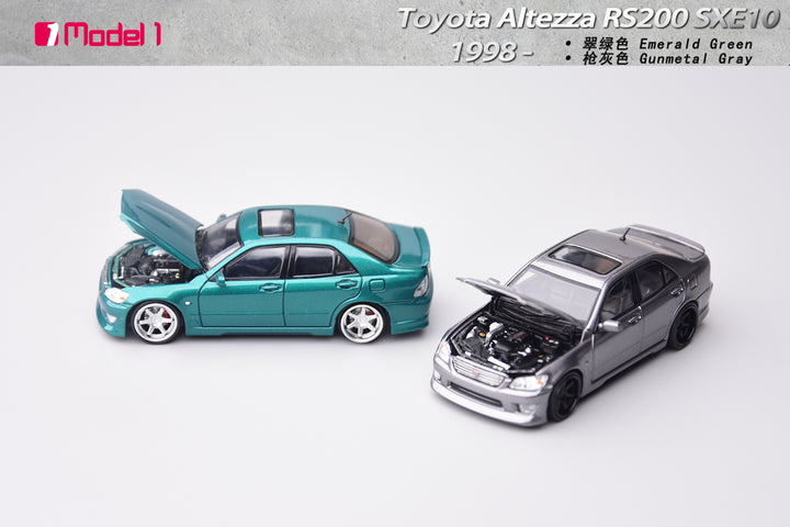 [Preorder] Model One 1:64 Toyota Altezza RS200 SXE10 Version (2 Colours)