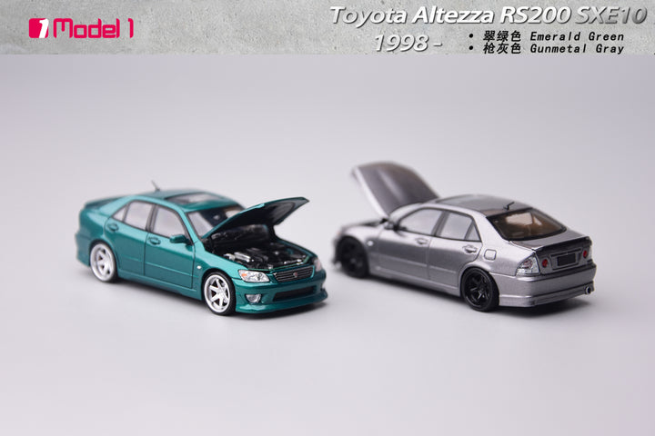 [Preorder] Model One 1:64 Toyota Altezza RS200 SXE10 Version (2 Colours)
