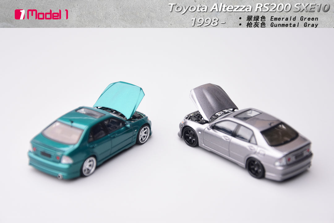 [Preorder] Model One 1:64 Toyota Altezza RS200 SXE10 Version (2 Colours)