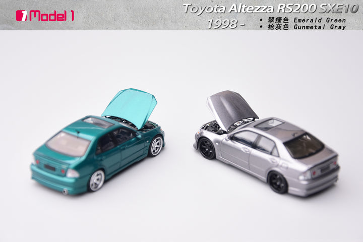 [Preorder] Model One 1:64 Toyota Altezza RS200 SXE10 Version (2 Colours)