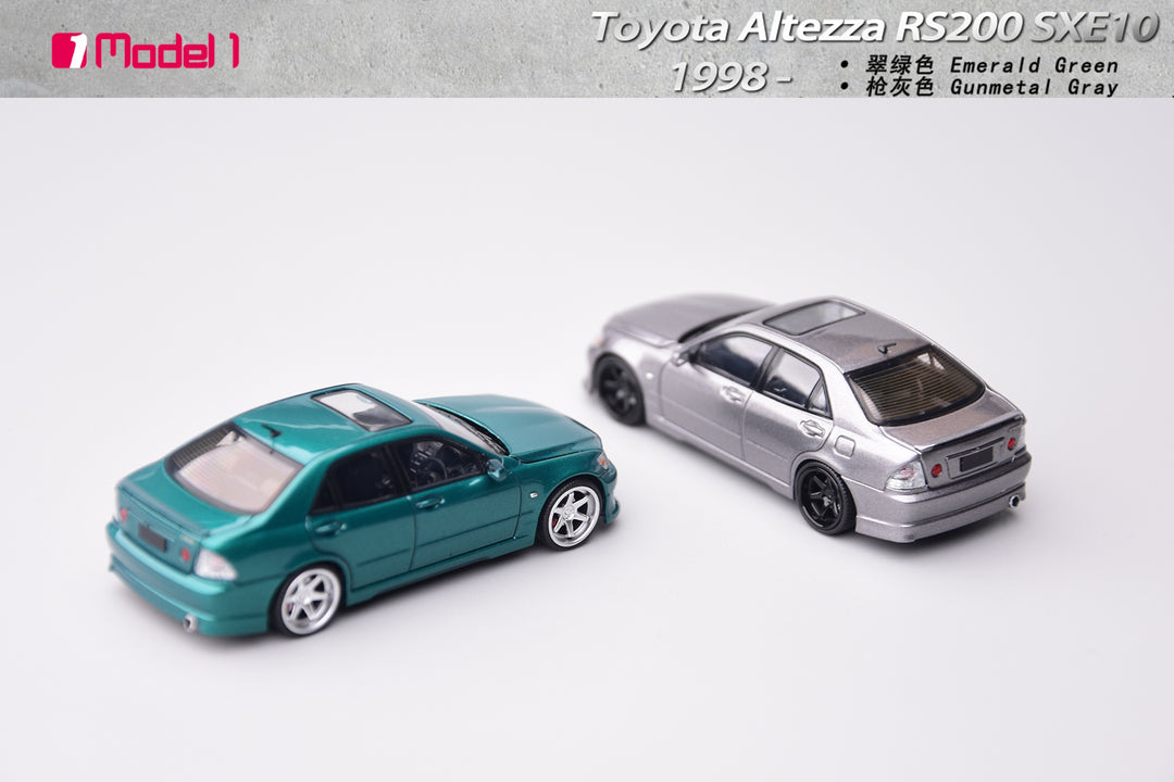 [Preorder] Model One 1:64 Toyota Altezza RS200 SXE10 Version (2 Colours)