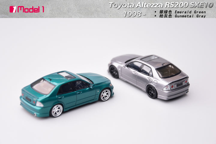 [Preorder] Model One 1:64 Toyota Altezza RS200 SXE10 Version (2 Colours)