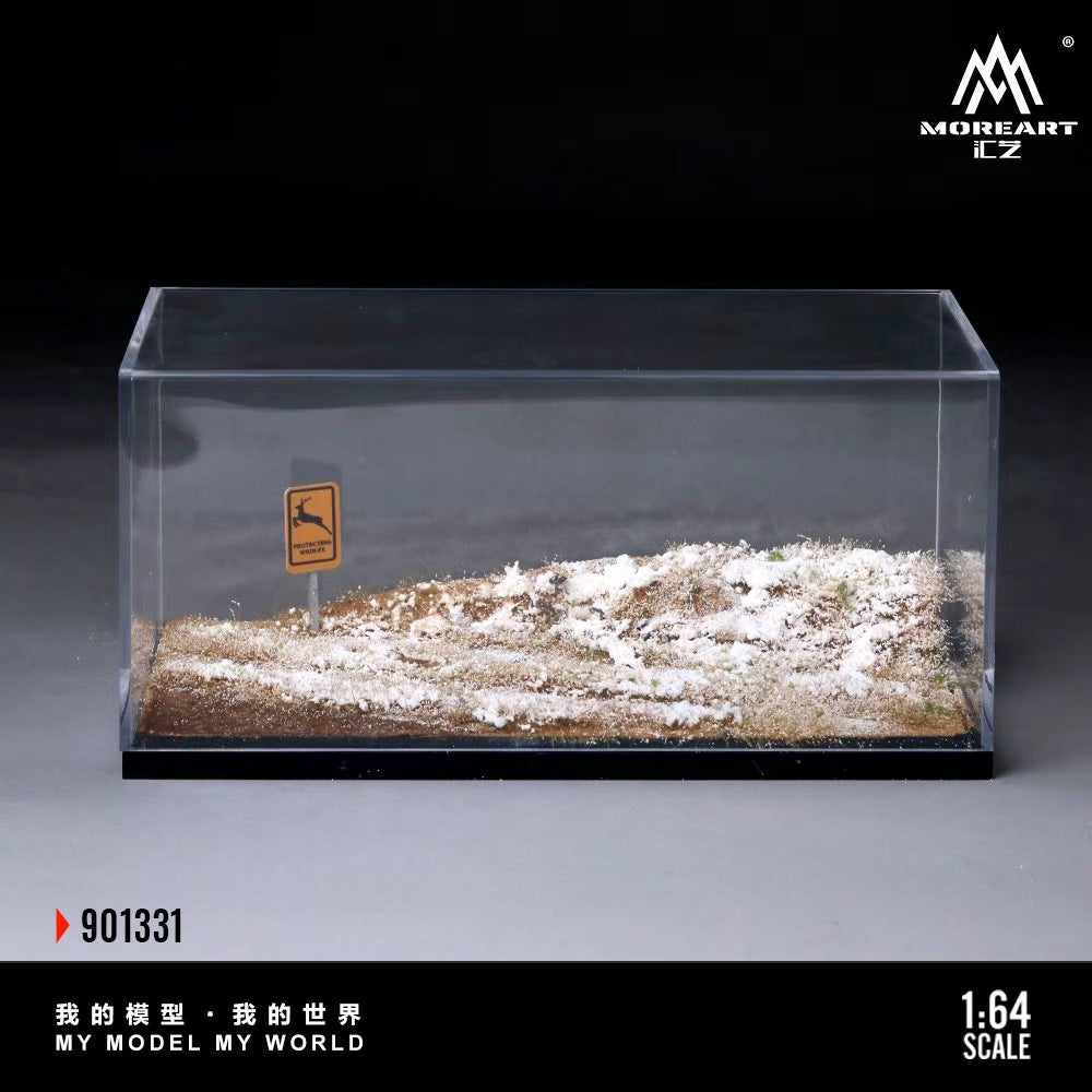 [Preorder] MoreArt 1:64 SCENE OF THE FIRST SNOWFALL IN WINTER FOREST MO901331