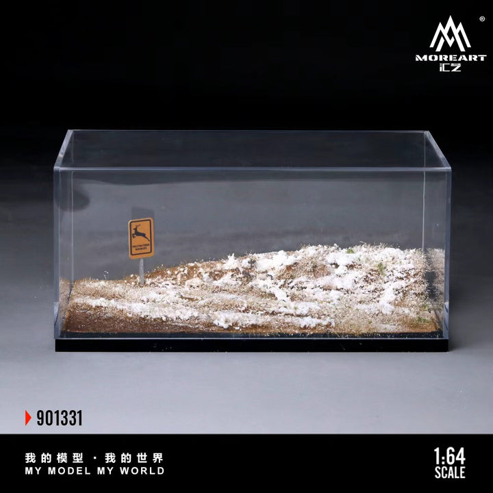 [Preorder] MoreArt 1:64 SCENE OF THE FIRST SNOWFALL IN WINTER FOREST MO901331