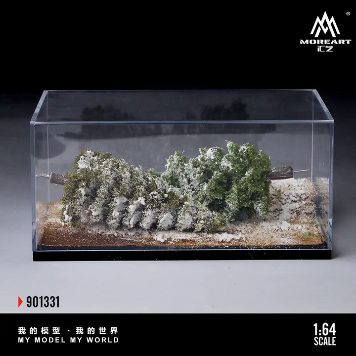 [Preorder] MoreArt 1:64 SCENE OF THE FIRST SNOWFALL IN WINTER FOREST MO901331