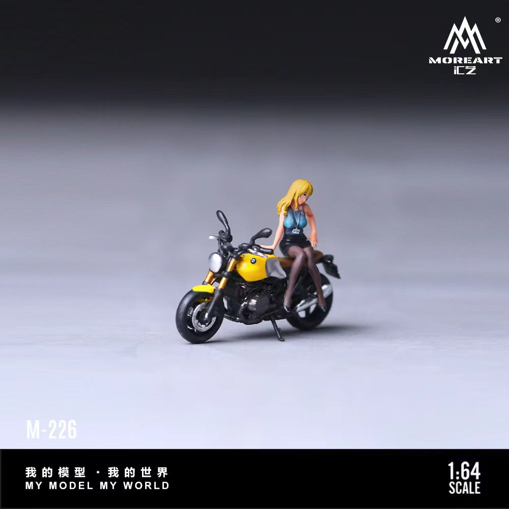 [Preorder] MoreArt 1:64 YELLOW BMW LATTE BEAUTY INVESTIGATOR MO222226