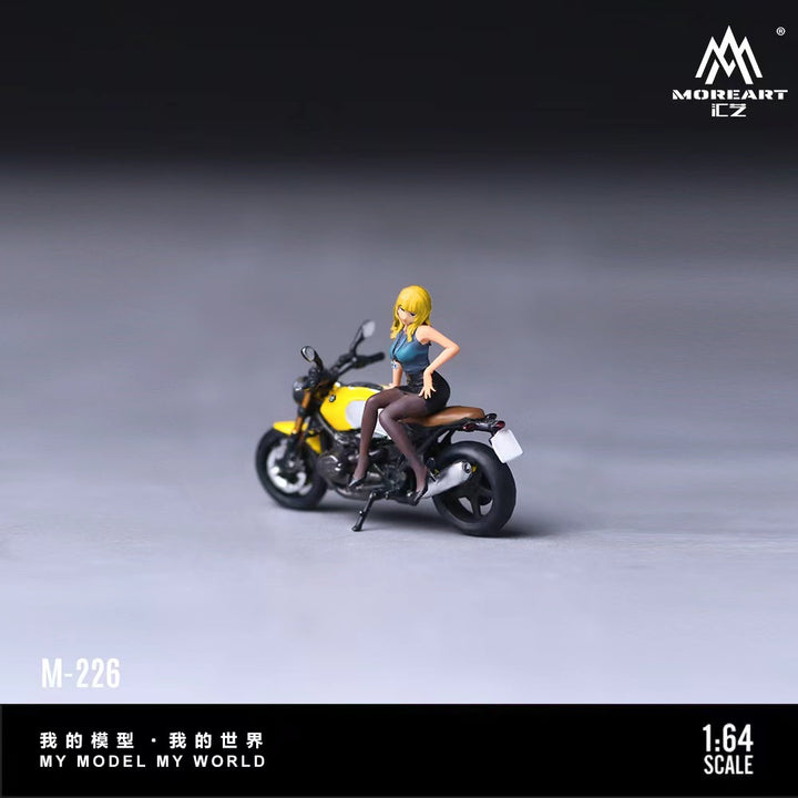 [Preorder] MoreArt 1:64 YELLOW BMW LATTE BEAUTY INVESTIGATOR MO222226