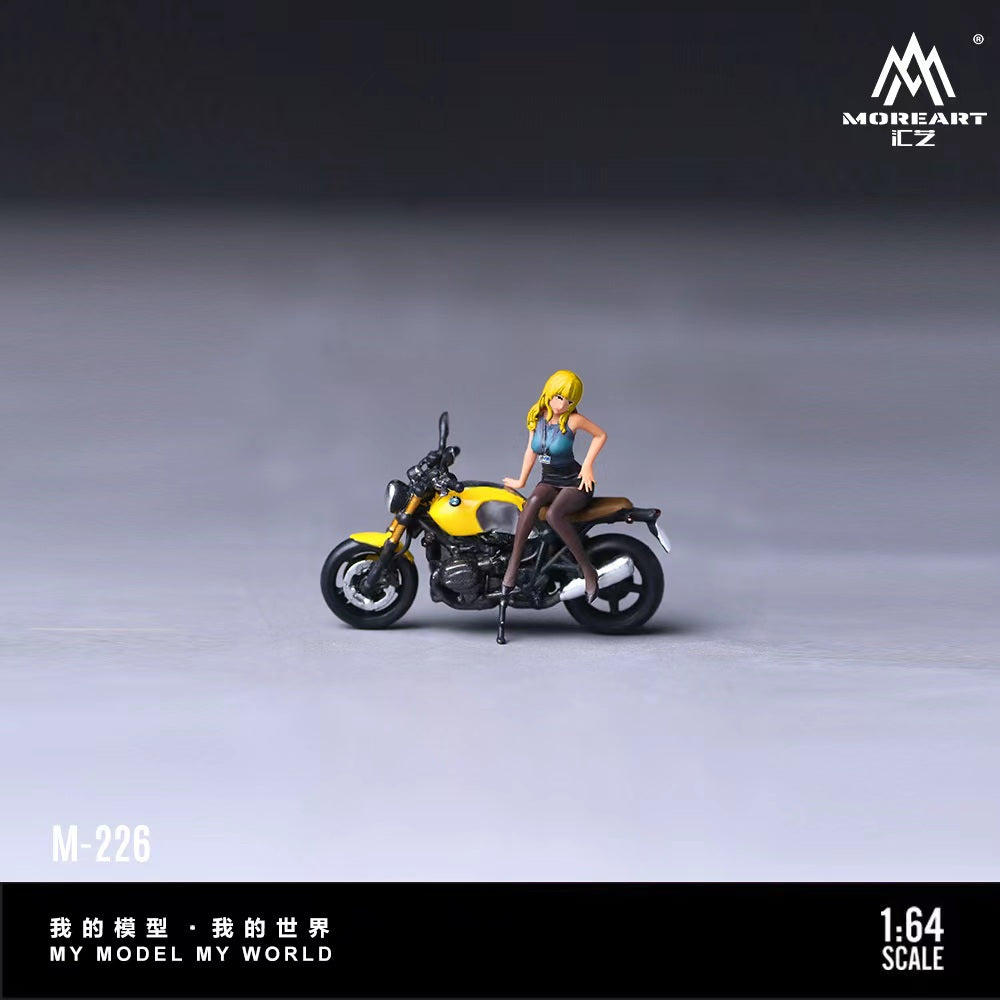 [Preorder] MoreArt 1:64 YELLOW BMW LATTE BEAUTY INVESTIGATOR MO222226