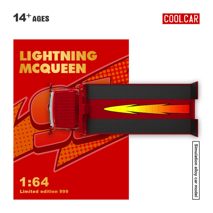 [Preorder] Cool Car 1:64 Lightning McQueen Livery (3 Versions)