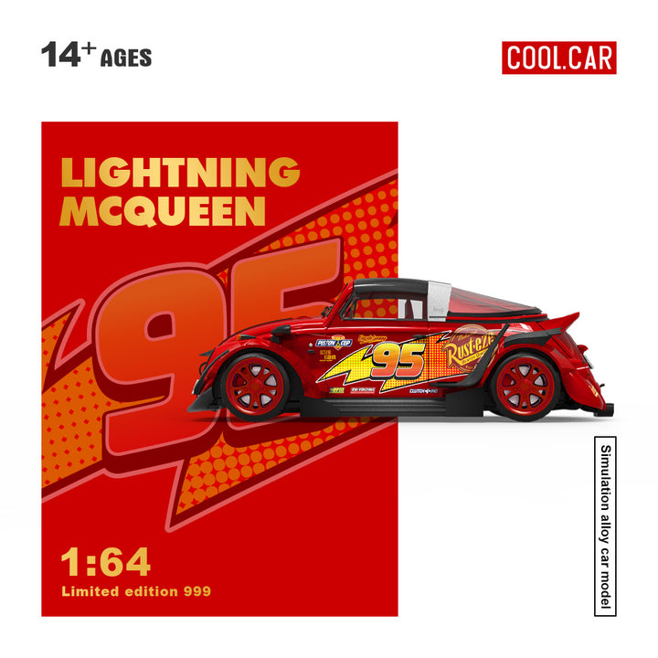 [Preorder] Cool Car 1:64 Lightning McQueen Livery (3 Versions)