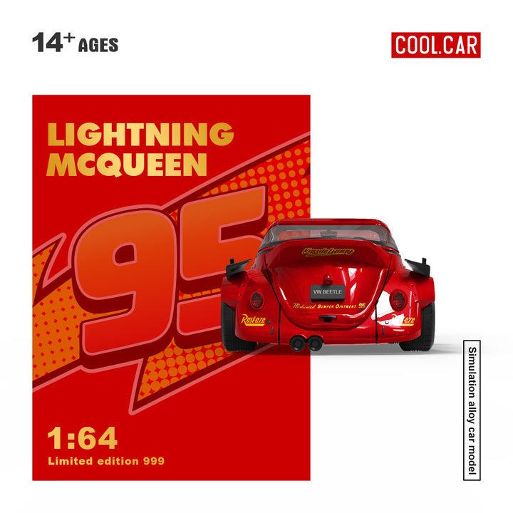 [Preorder] Cool Car 1:64 Lightning McQueen Livery (3 Versions)