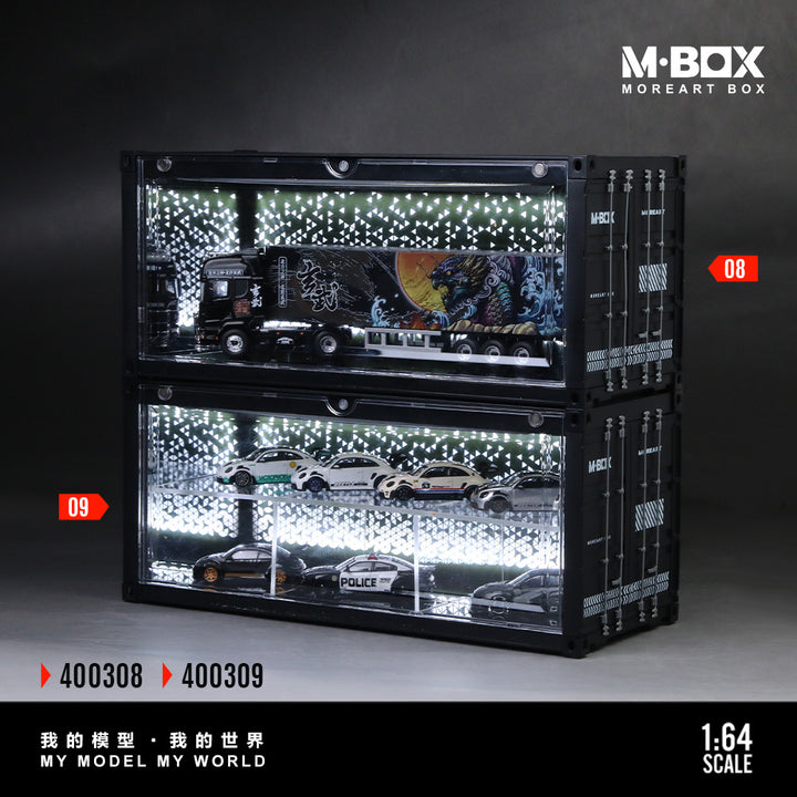 [Preorder] MBOX 1:64 Container Model Storage Scene (2 Versions) MB400308/MB400309