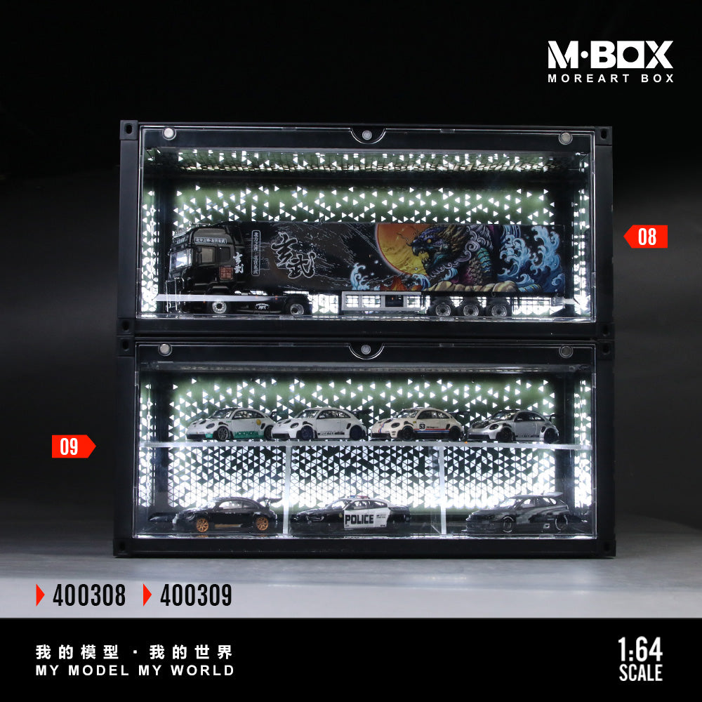 [Preorder] MBOX 1:64 Container Model Storage Scene (2 Versions) MB400308/MB400309