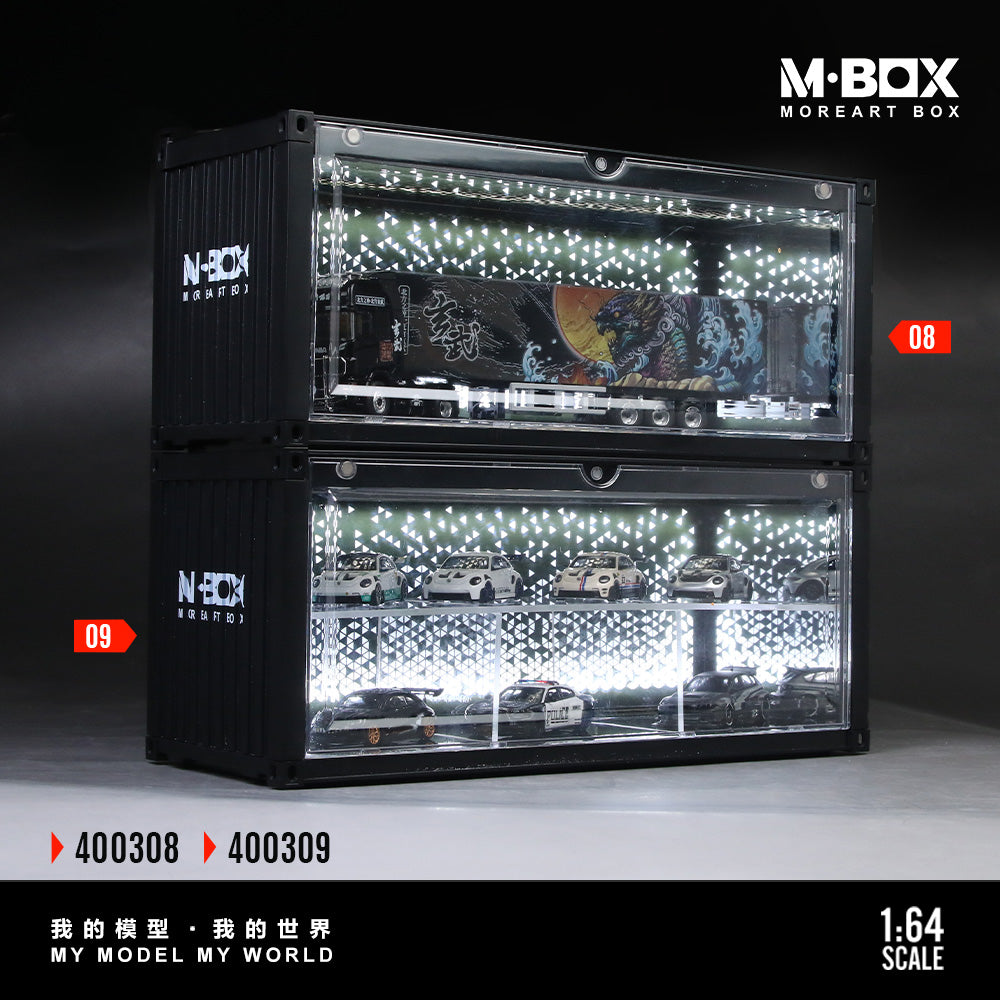 [Preorder] MBOX 1:64 Container Model Storage Scene (2 Versions) MB400308/MB400309