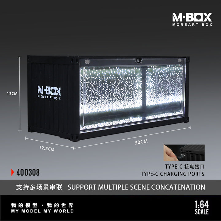 [Preorder] MBOX 1:64 Container Model Storage Scene (2 Versions) MB400308/MB400309