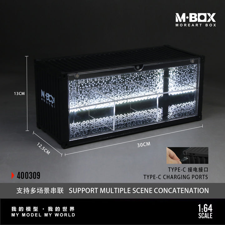 [Preorder] MBOX 1:64 Container Model Storage Scene (2 Versions) MB400308/MB400309
