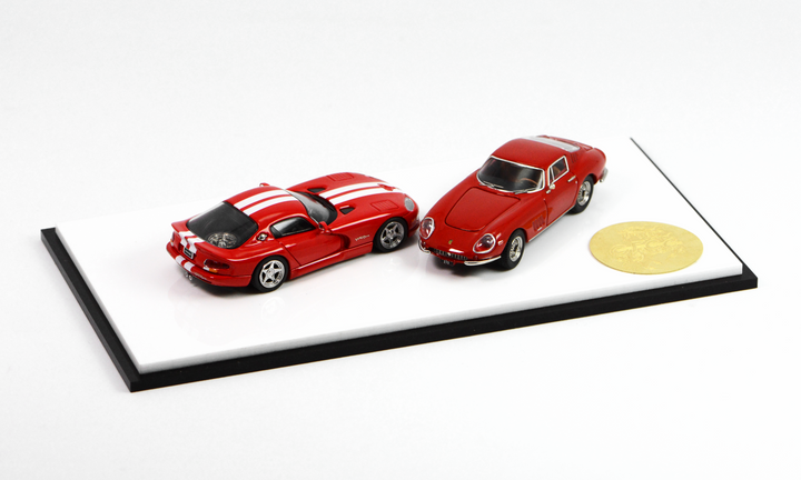 [Preorder] GFCC 1:64 Ferrari 275 Year of the Horse Set Red