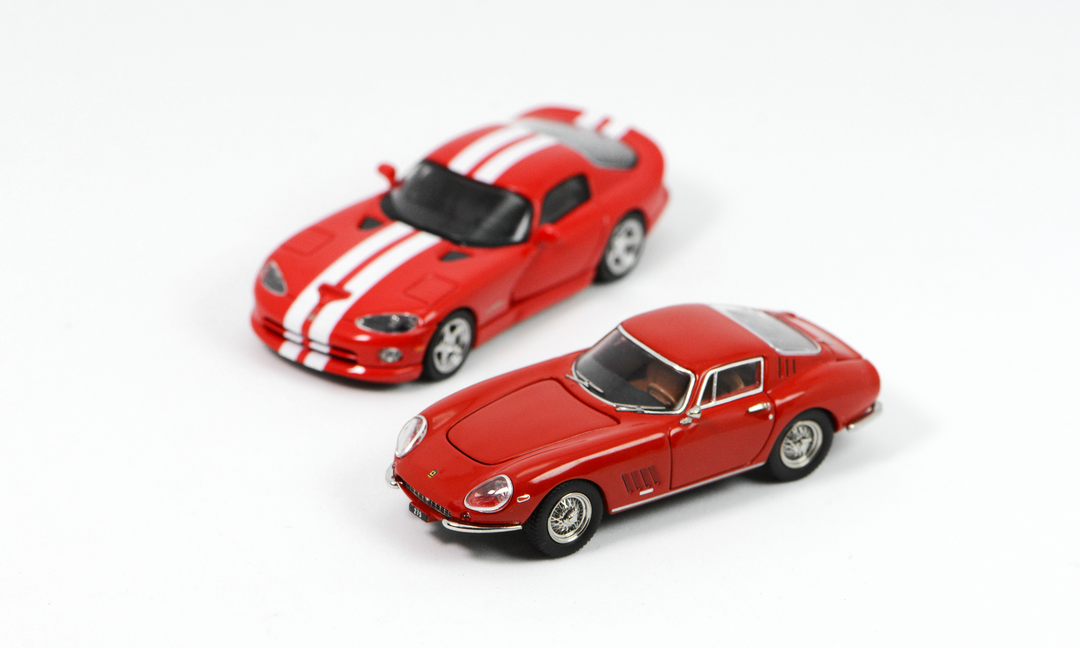 [Preorder] GFCC 1:64 Ferrari 275 Year of the Horse Set Red