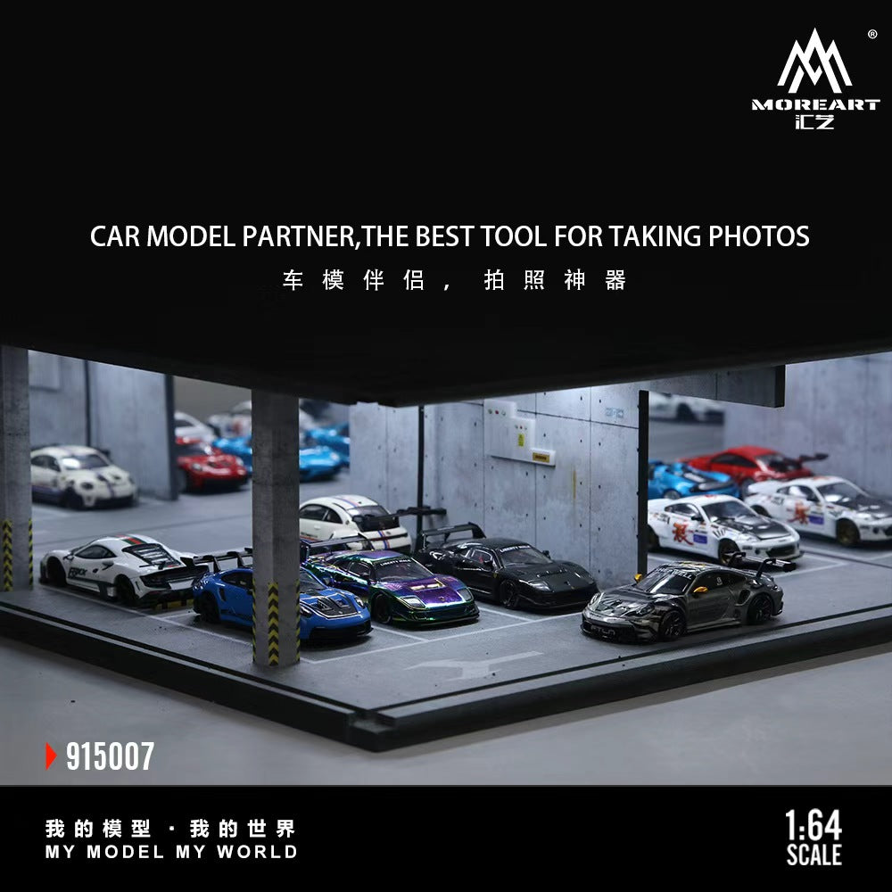 [Preorder] MoreArt 1:64 UNDERGROUND PARKING GARAGE SCENE NO.07 MO915007