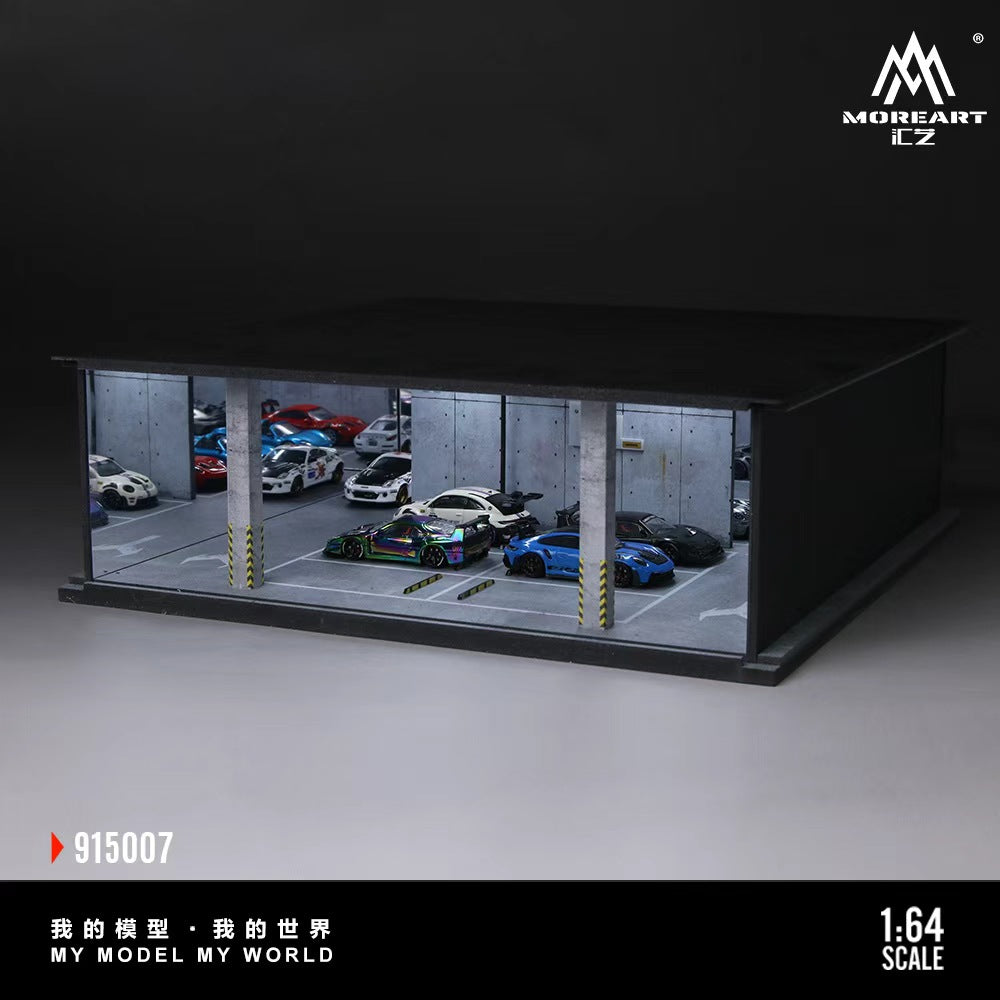 Preorder] MoreArt 1:64 UNDERGROUND PARKING GARAGE SCENE NO.07