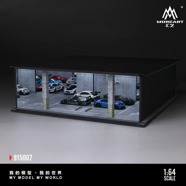 [Preorder] MoreArt 1:64 UNDERGROUND PARKING GARAGE SCENE NO.07 MO915007