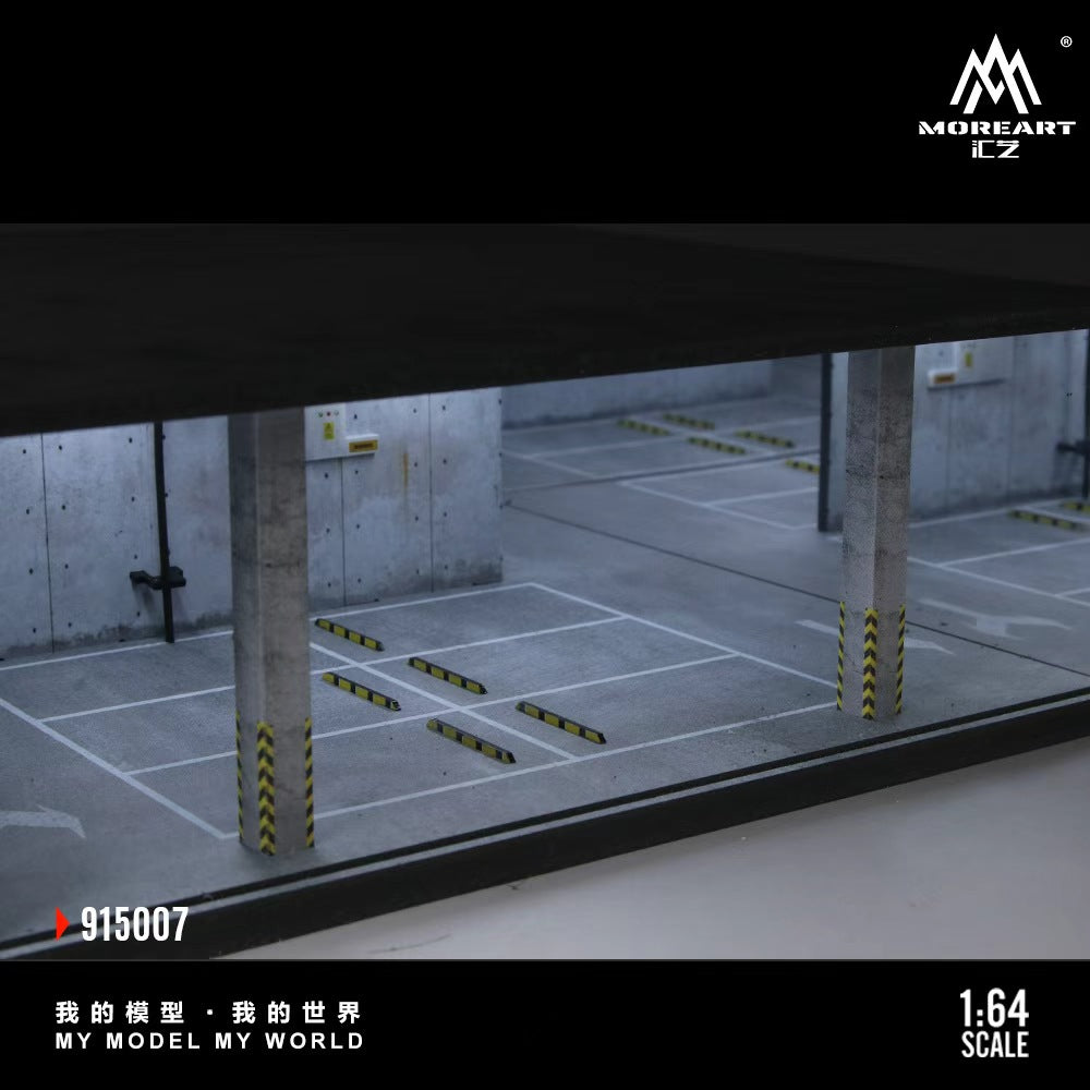 [Preorder] MoreArt 1:64 UNDERGROUND PARKING GARAGE SCENE NO.07 MO915007