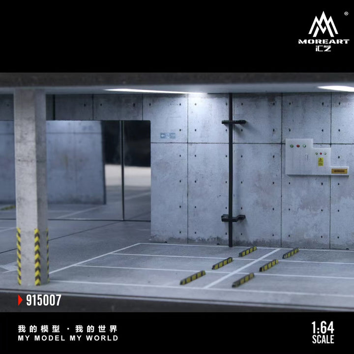 [Preorder] MoreArt 1:64 UNDERGROUND PARKING GARAGE SCENE NO.07 MO915007