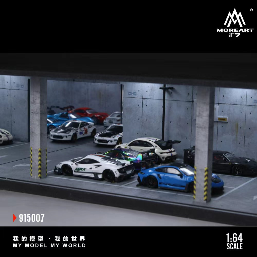 [Preorder] MoreArt 1:64 UNDERGROUND PARKING GARAGE SCENE NO.07 MO915007