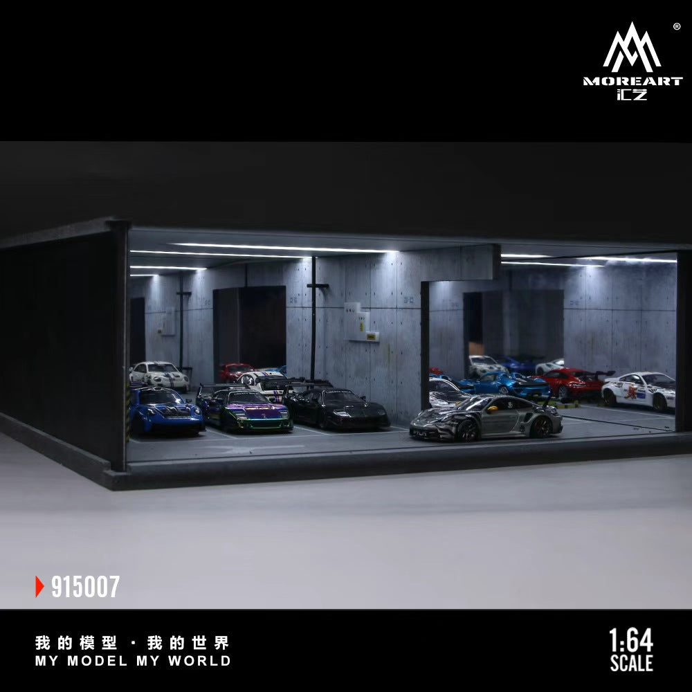 [Preorder] MoreArt 1:64 UNDERGROUND PARKING GARAGE SCENE NO.07 MO915007
