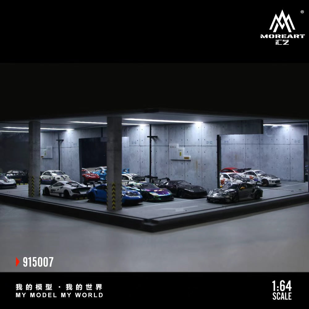 [Preorder] MoreArt 1:64 UNDERGROUND PARKING GARAGE SCENE NO.07 MO915007