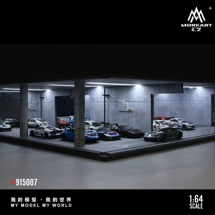 [Preorder] MoreArt 1:64 UNDERGROUND PARKING GARAGE SCENE NO.07 MO915007