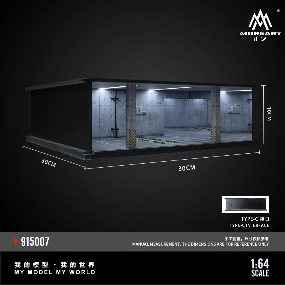 [Preorder] MoreArt 1:64 UNDERGROUND PARKING GARAGE SCENE NO.07 MO915007