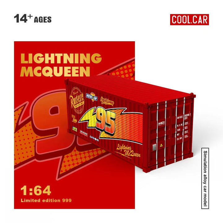 [Preorder] Cool Car 1:64 Lightning McQueen Livery #95 (3 Versions)