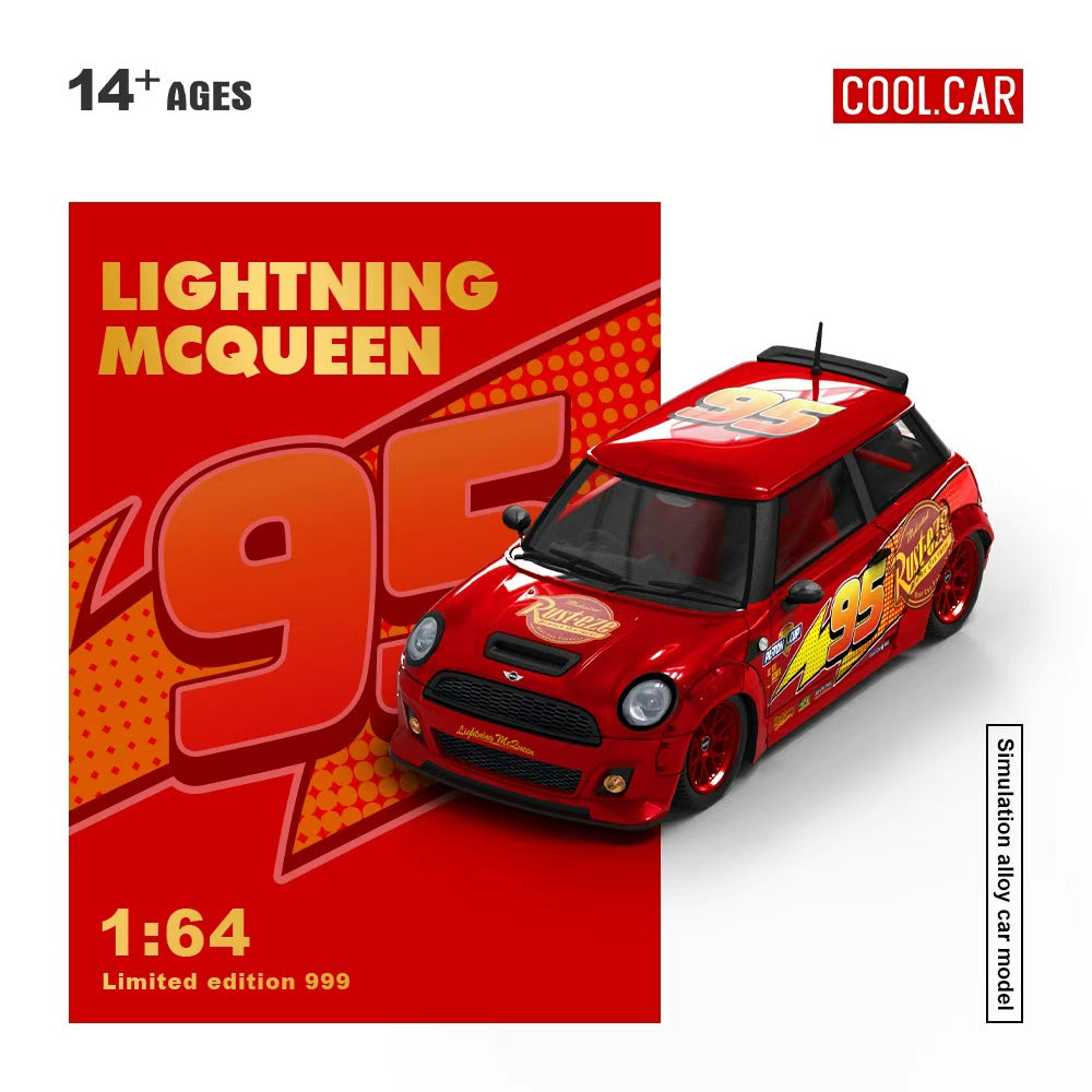 [Preorder] Cool Car 1:64 Lightning McQueen Livery #95 (3 Versions)