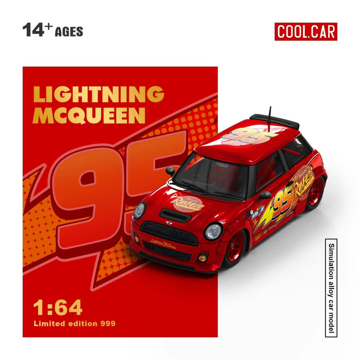 [Preorder] Cool Car 1:64 Lightning McQueen Livery #95 (3 Versions)