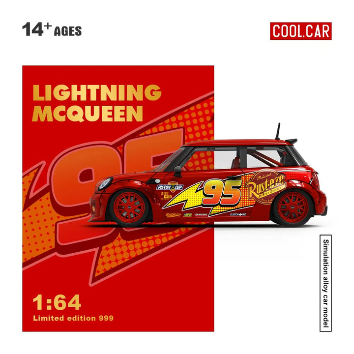 [Preorder] Cool Car 1:64 Lightning McQueen Livery #95 (3 Versions)