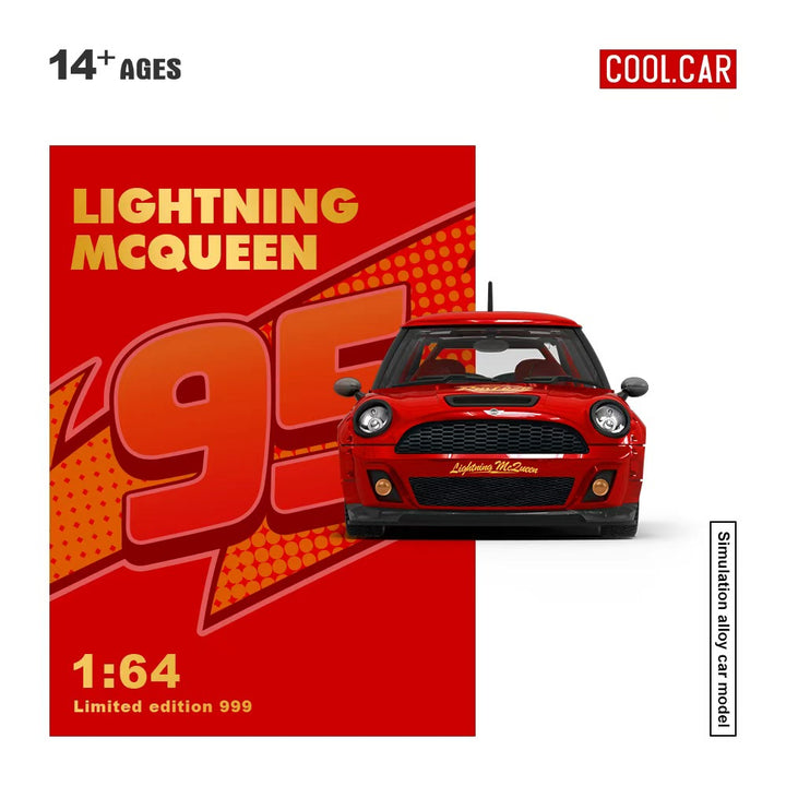 [Preorder] Cool Car 1:64 Lightning McQueen Livery #95 (3 Versions)