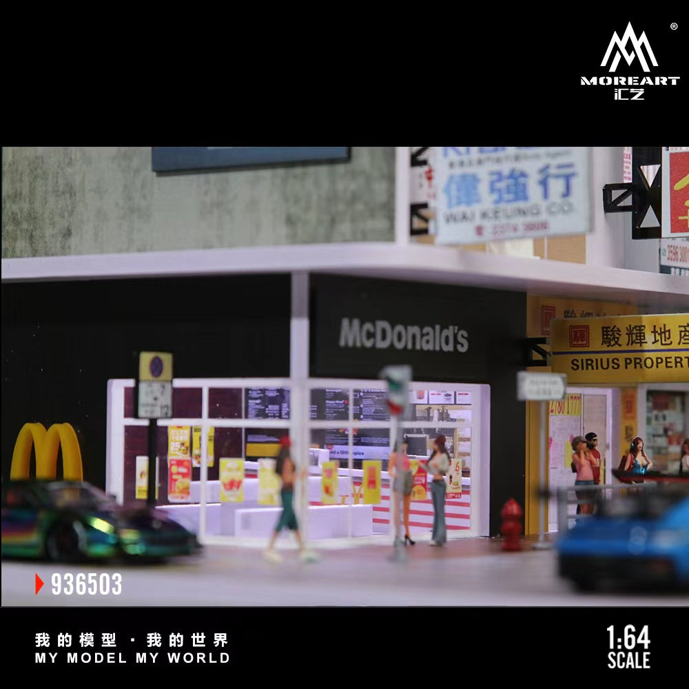 [Preorder] MoreArt 1:64 HONG KONG STREET VIEW NO.3 MO936503
