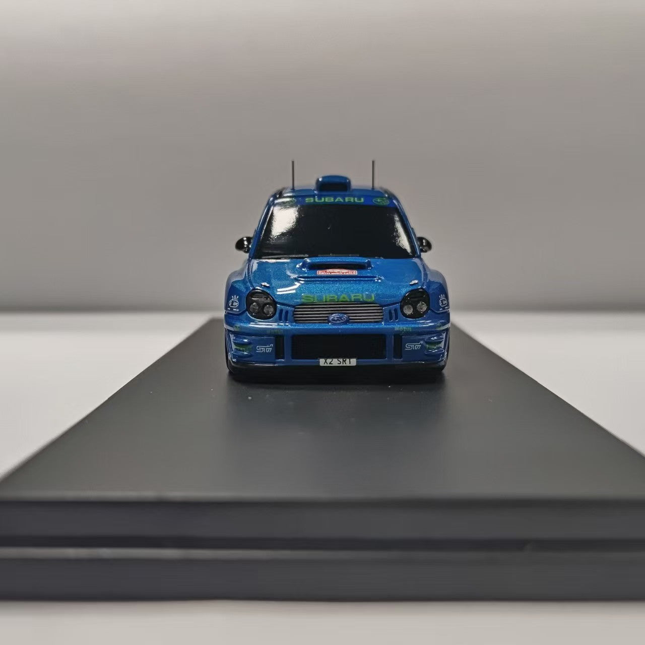 ERAQ X KR 1:64 Subaru WRC 2001 Blue #5 – Horizon Diecast