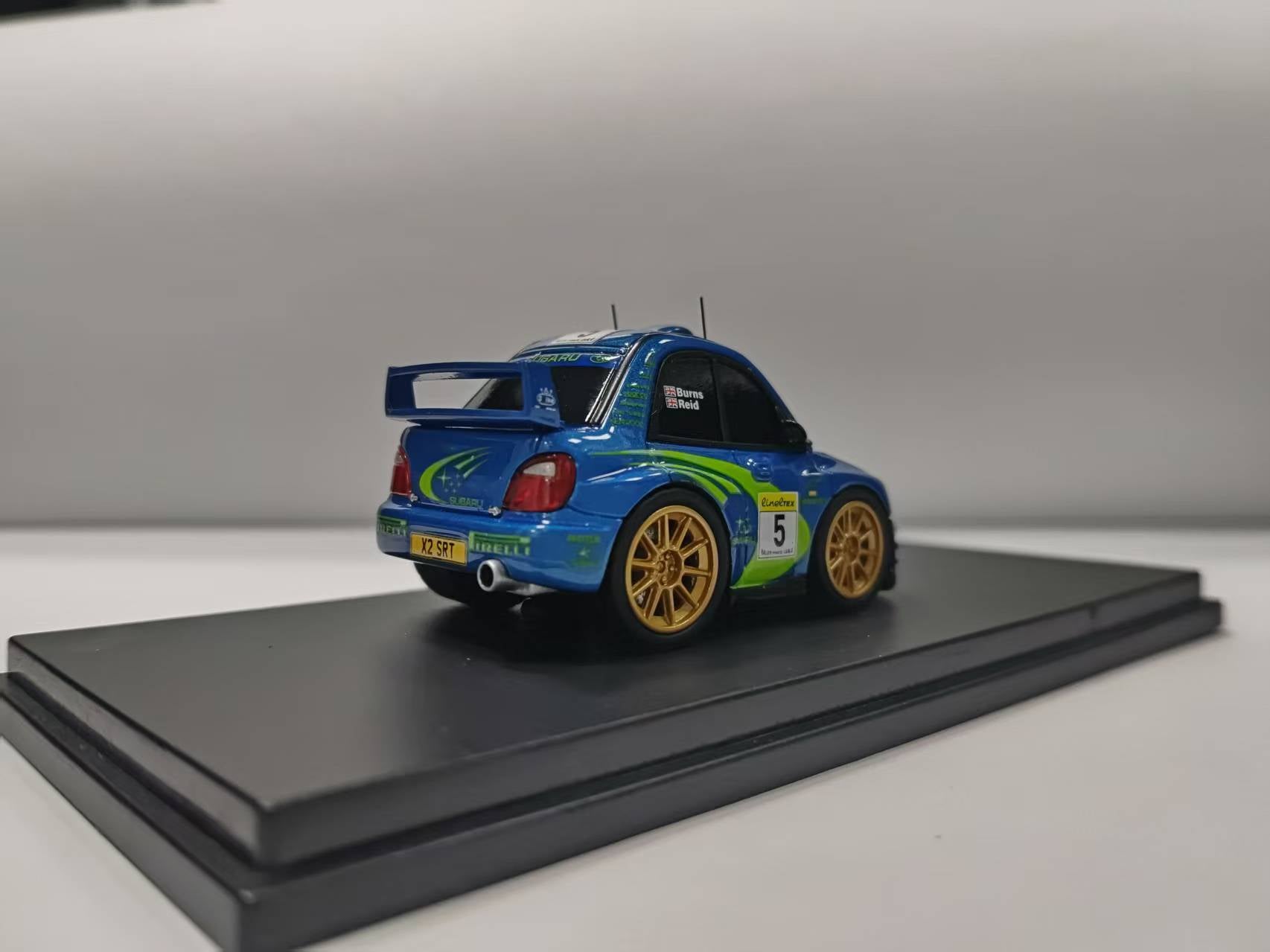 ERAQ X KR 1:64 Subaru WRC 2001 Blue #5 – Horizon Diecast