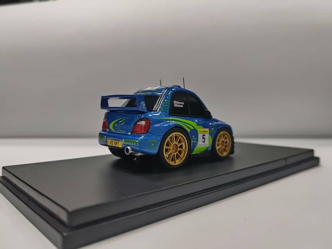 [Preorder] ERAQ X KR 1:64 Subaru WRC 2001  Blue #5