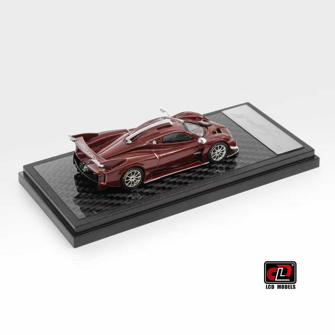 [Preorder] LCD 1:64 Pagani Huayra R Red Carbon LCD64028-RE