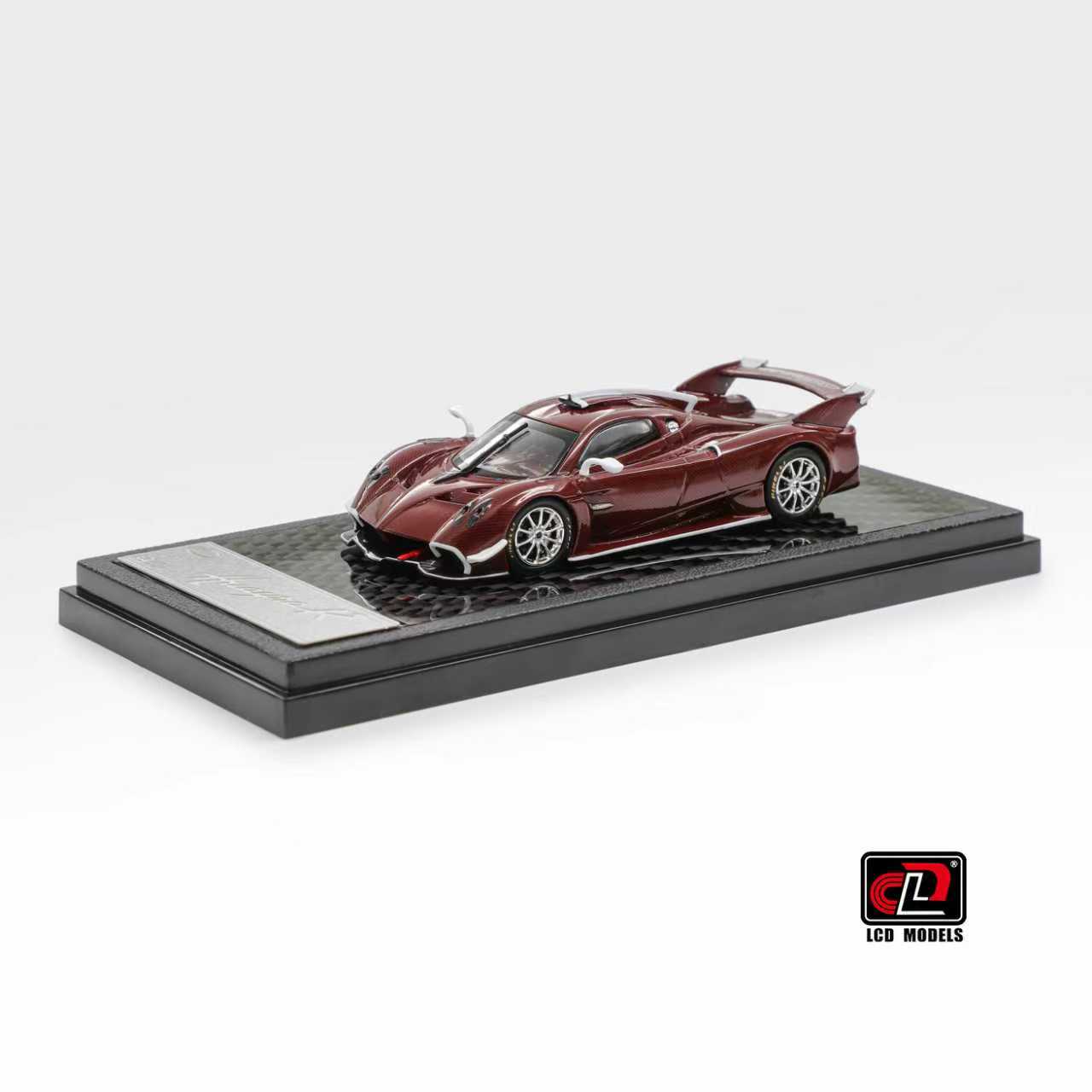 LCD 1:64 Pagani Huayra R Red Carbon LCD64028-CR – Horizon Diecast