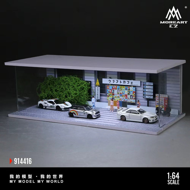 [Preorder] MoreArt 1:64 THEME LIGHTING ASSEMBLY SCENE (3 Versions) MO914416/MO914417/MO914418