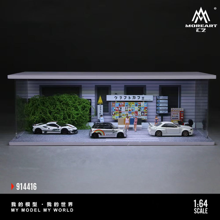 [Preorder] MoreArt 1:64 THEME LIGHTING ASSEMBLY SCENE (3 Versions) MO914416/MO914417/MO914418