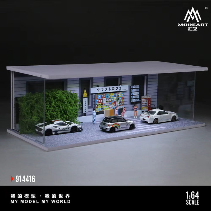 [Preorder] MoreArt 1:64 THEME LIGHTING ASSEMBLY SCENE (3 Versions) MO914416/MO914417/MO914418