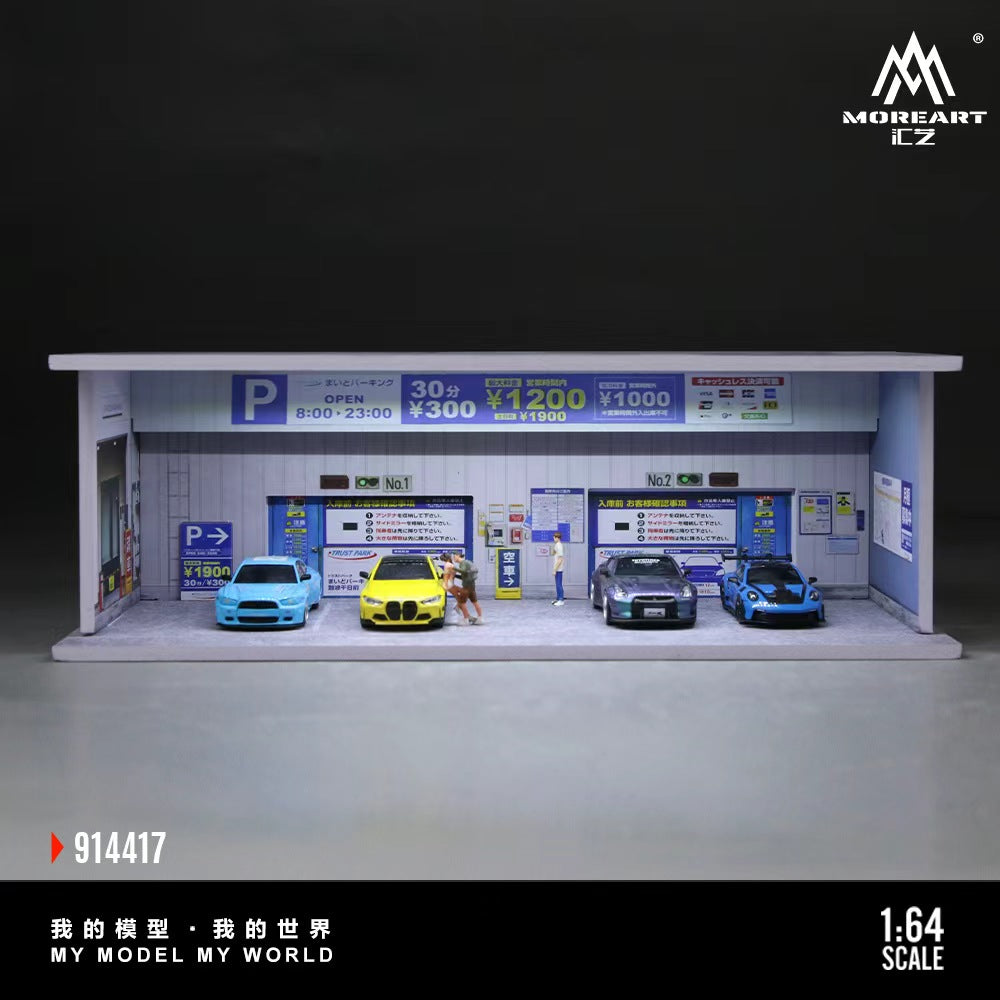 [Preorder] MoreArt 1:64 THEME LIGHTING ASSEMBLY SCENE (3 Versions) MO914416/MO914417/MO914418