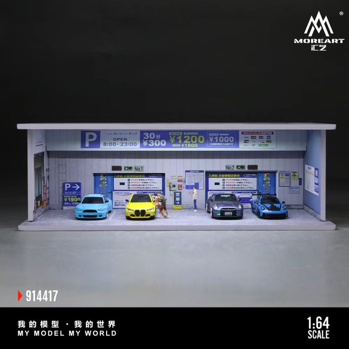 [Preorder] MoreArt 1:64 THEME LIGHTING ASSEMBLY SCENE (3 Versions) MO914416/MO914417/MO914418