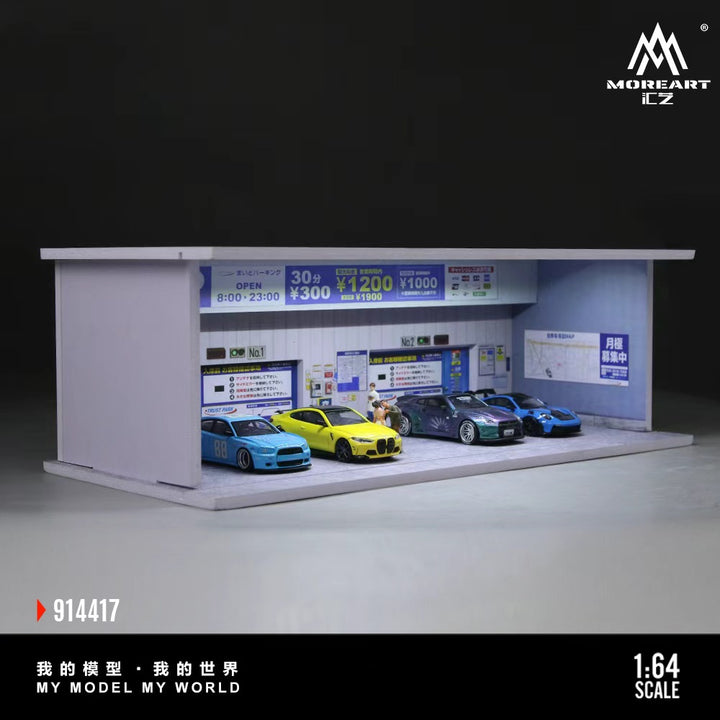 [Preorder] MoreArt 1:64 THEME LIGHTING ASSEMBLY SCENE (3 Versions) MO914416/MO914417/MO914418